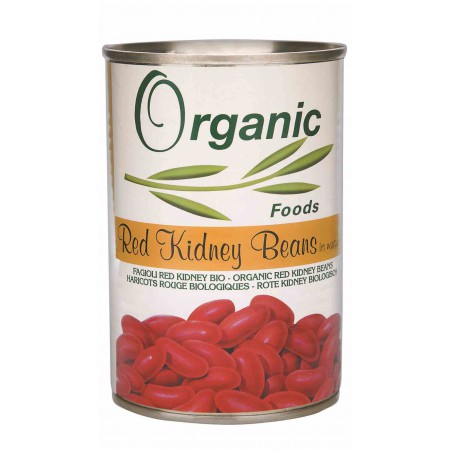 Fasola czerwona "Red kidney" BIO 400 g - Organic Foods