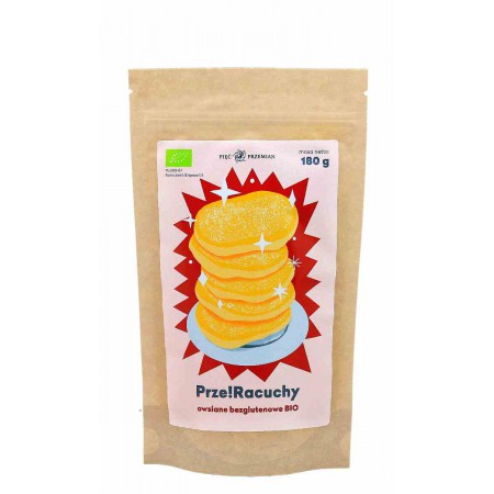 Racuchy owsiane bezglutenowe BIO 180 g - Pięć Przemian