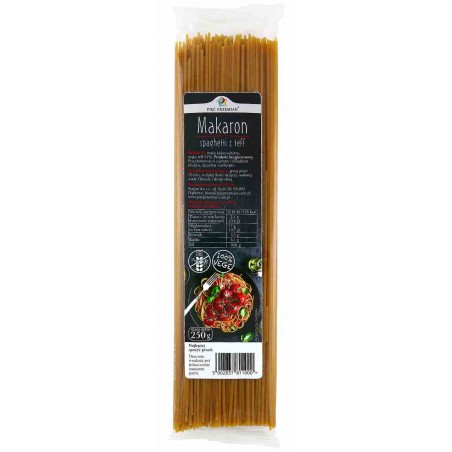 Makaron spaghetti z teff 250 g - Pięć Przemian