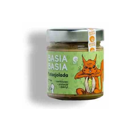 Krem z nerkowca, pistacji i daktyla Pistacjolada Basia Basia 195 g - Alpi