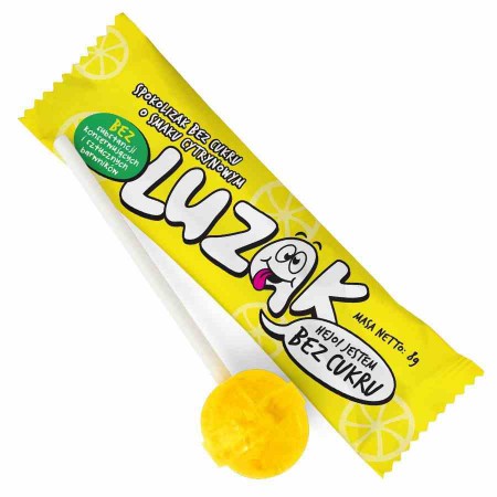 Lizak Luzak cytrynowy - Stewiarnia