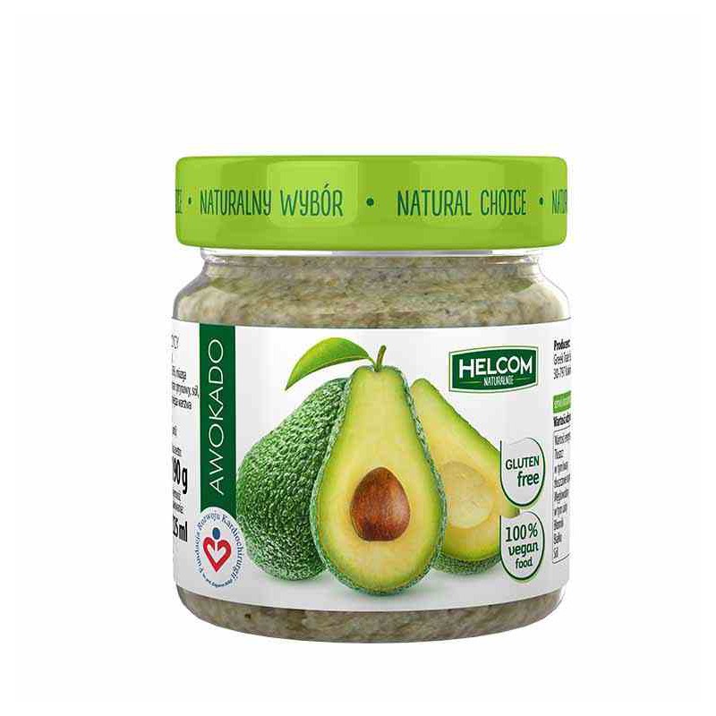 Pasta z awokado i ciecierzycy 190 g - Helcom