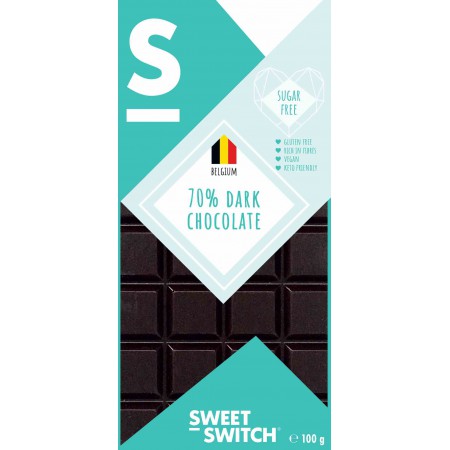 Czekolada gorzka 70% 100 g - Sweet-Switch