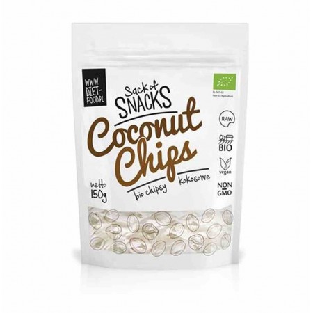 Chipsy kokosowe - RAW BIO 150 g