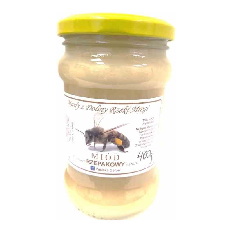 Miód rzepakowy 400 g
