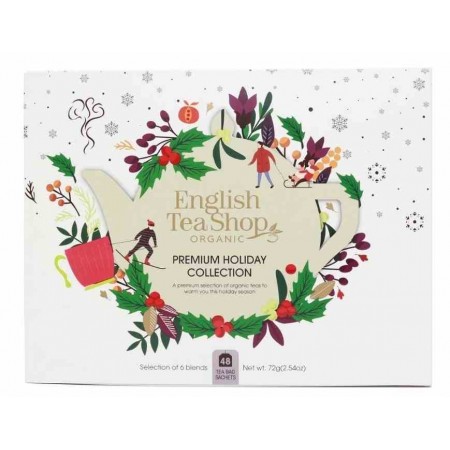 Zestaw herbatek zimowych w białym pudełku (48x1,5) BIO 72 g