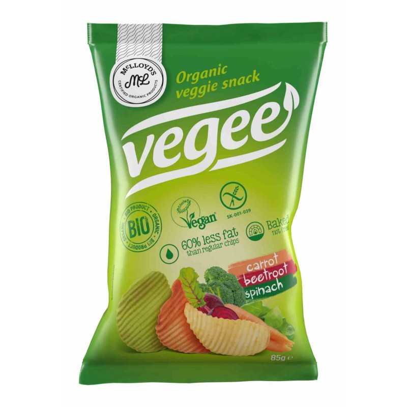 Chipsy warzywne BEZGL. BIO 85 g