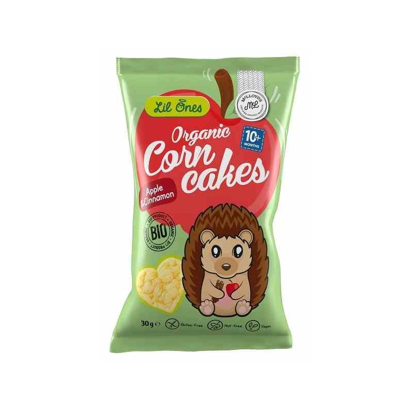 Chrupki kukurydziane jabłko-cynamon od 10 miesiąca BEZGL. BIO 30 g