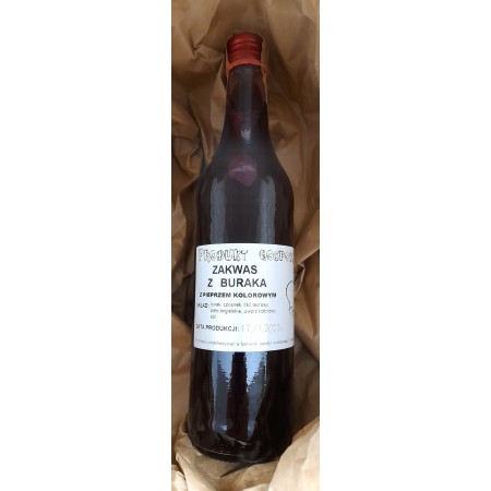 ZAKWAS Z BURAKÓW Z PIEPRZEM...