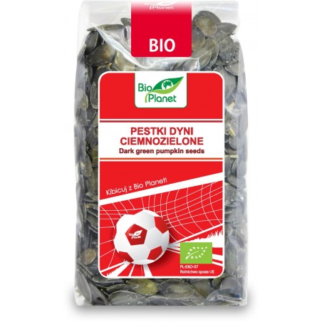 PESTKI DYNI CIEMNOZIELONE BIO 350 g - BIO PLANET EDYCJA LIMITOWANA