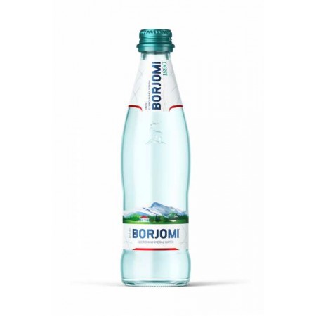 WODA MINERALNA GAZOWANA 330 ml (SZKŁO) - BORJOMI