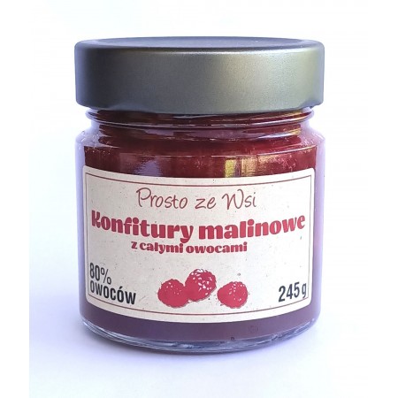 KONFITURA EKSTRA Z MALIN BIO 245 g - PROSTO ZE WSI
