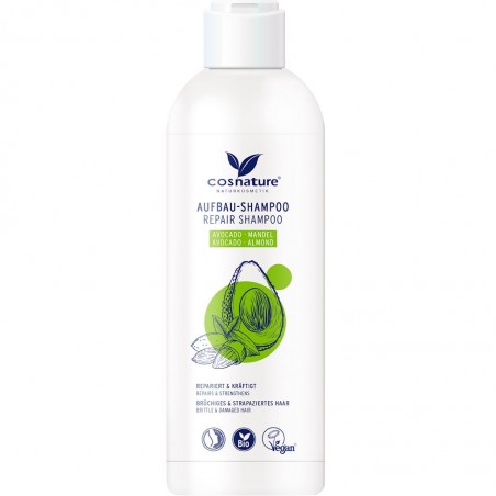 SZAMPON DO WŁOSÓW REGENERUJĄCY AWOKADO I MIGDAŁ ECO 250 ml - COSNATURE