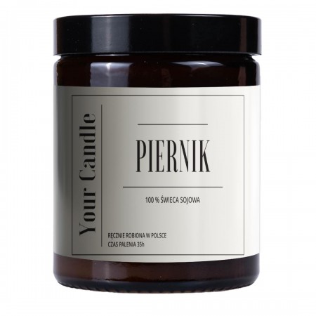 ŚWIECA SOJOWA PIERNIK 180 ml - YOUR CANDLE