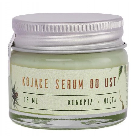 SERUM KOJĄCE DO UST Z CBD I MIĘTĄ 15 ml - HEMPKING