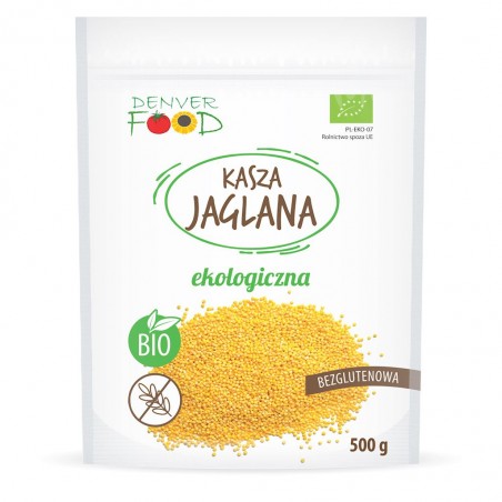 KASZA JAGLANA BEZGLUTENOWA BIO 500 g - DENVER FOOD