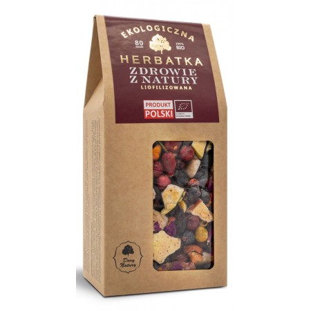 HERBATKA LIOFILIZOWANA ZDROWIE Z NATURY BIO 80 g - DARY NATURY