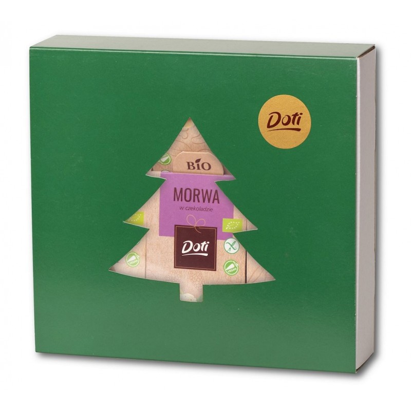 ZESTAW CZEKOLADEK ŚWIĄTECZNY BIO 300 g - DOTI (PRODUKT SEZONOWY)