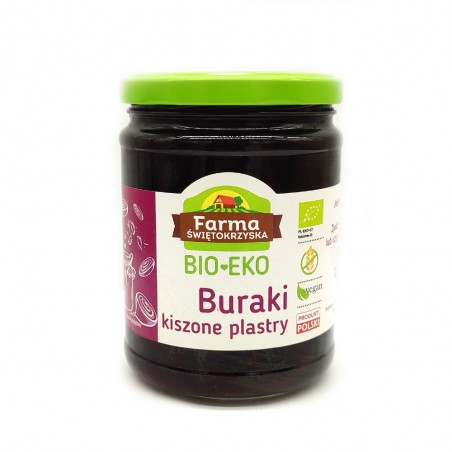 BURAKI KISZONE W PLASTRACH BEZGLUTENOWE BIO 460 g (240 g) - FARMA ŚWIĘTOKRZYSKA