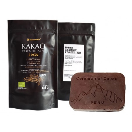 KAKAO CEREMONIALNE BIO 125 g - SEGURA