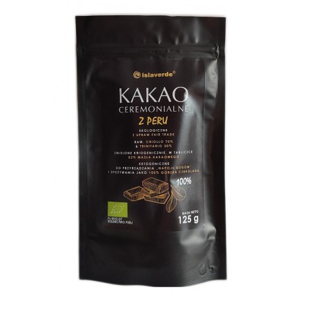 KAKAO CEREMONIALNE BIO 125 g - SEGURA