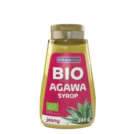 SYROP Z AGAWY JASNY BIO 245 g - NATURAVENA