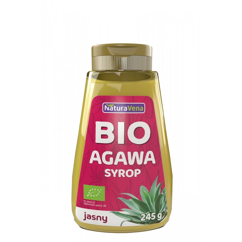 SYROP Z AGAWY JASNY BIO 245 g - NATURAVENA