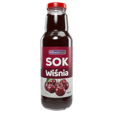 SOK Z WIŚNI 750 ml - NATURAVENA