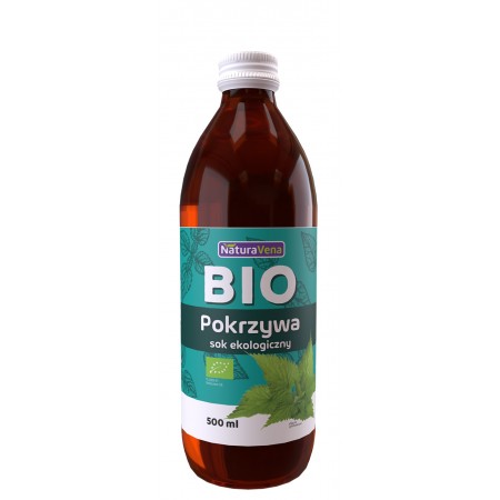 SOK Z POKRZYWY BIO 500 ml - NATURAVENA