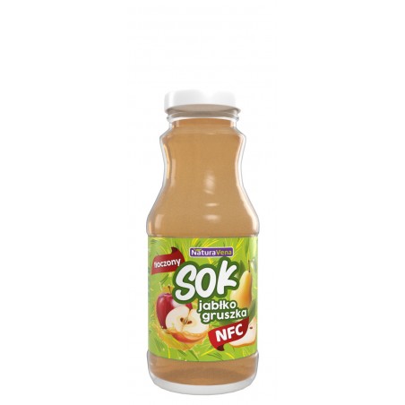 SOK JABŁKOWO-GRUSZKOWY NFC 250 ml- NATURAVENA