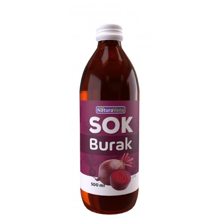 SOK Z BURAKA 500 ml - NATURAVENA