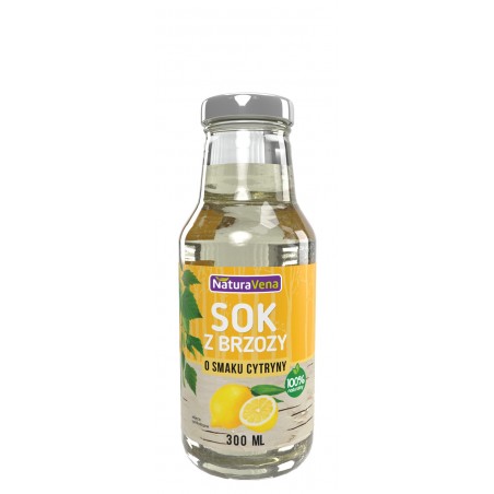 SOK Z BRZOZY O SMAKU CYTRYNY 330 ml - NATURAVENA