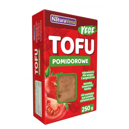 TOFU KOSTKA POMIDOROWE 250 g - NATURAVENA