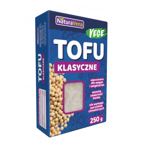 TOFU KOSTKA NATURALNE 250 g - NATURAVENA