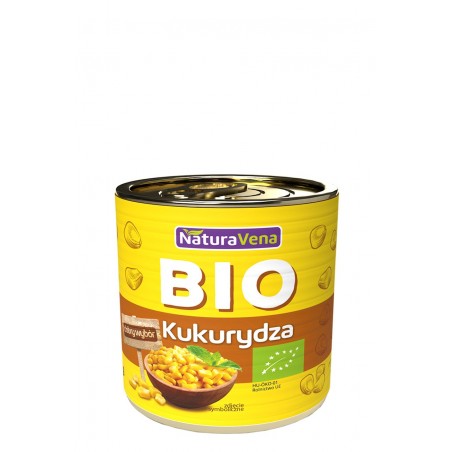 KUKURYDZA KONSERWOWA BIO 340 g - NATURAVENA