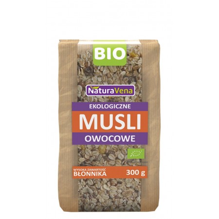 MUSLI OWOCOWE BIO 300 g - NATURAVENA