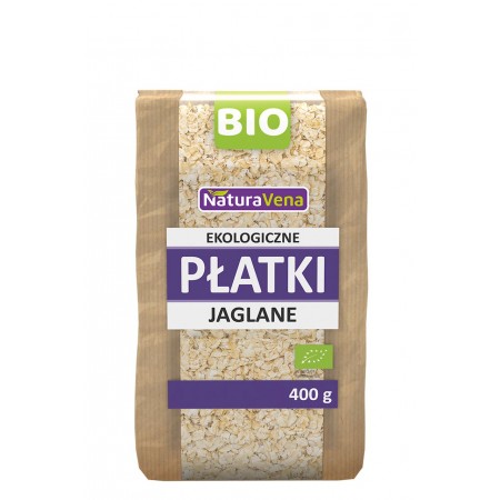 PŁATKI JAGLANE BIO 400 g - NATURAVENA