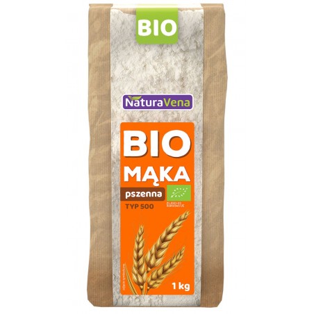 MĄKA PSZENNA TYP 500 BIO 1 kg - NATURAVENA