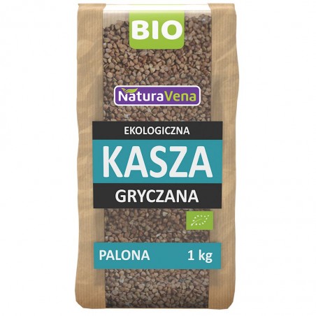 KASZA GRYCZANA PALONA BIO 1 kg - NATURAVENA