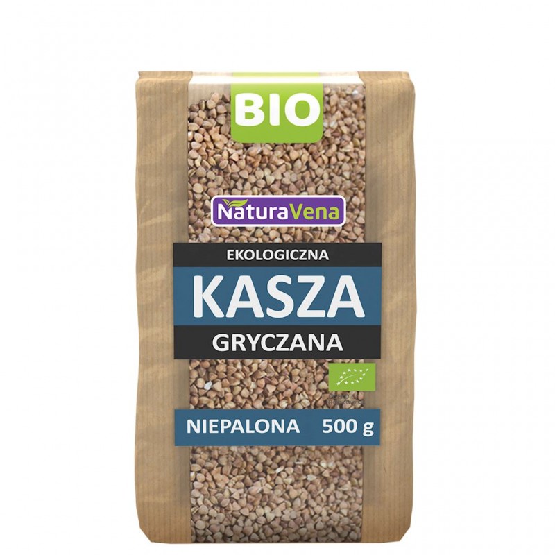 KASZA GRYCZANA NIEPALONA BIO 500 g - NATURAVENA