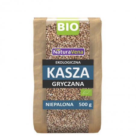 KASZA GRYCZANA NIEPALONA BIO 500 g - NATURAVENA