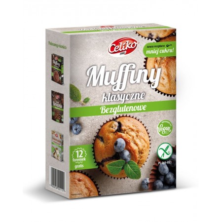 MIESZANKA NA MUFFINY KLASYCZNE 280 g - CELIKO