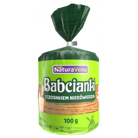 BABCIANKI Z CZOSNKIEM NIEDŹWIEDZIM 100 g - NATURAVENA