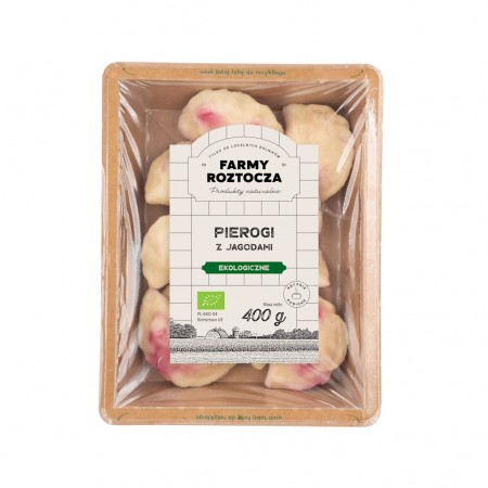 PIEROGI Z JAGODAMI BIO 400 g - FARMY ROZTOCZA (NA ZAMÓWIENIE)
