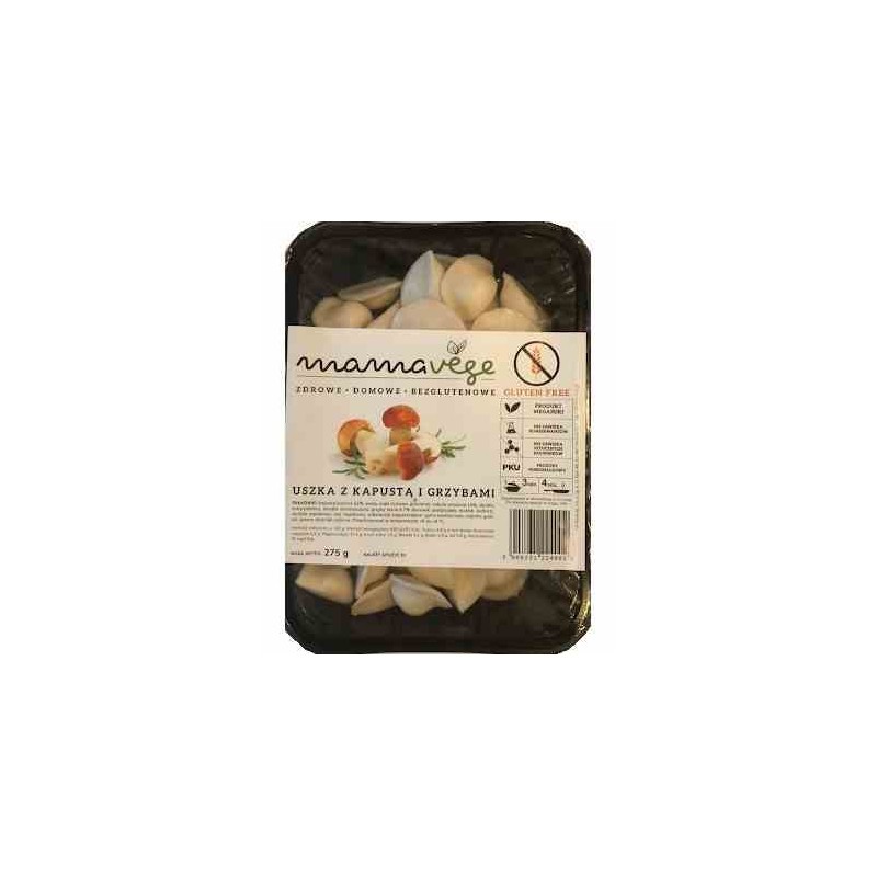 Uszka z kapusta i grzybami BEZGL 275 g