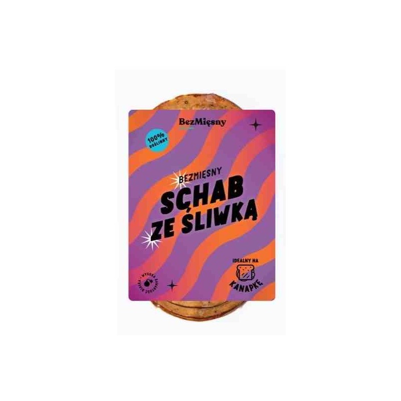 Wegański schab ze śliwką 100g ( produkt sezonowy)