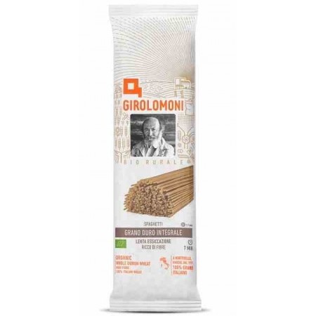 Makaron spaghetti pełnoziarnisty z pszenicy durum BIO 500 g