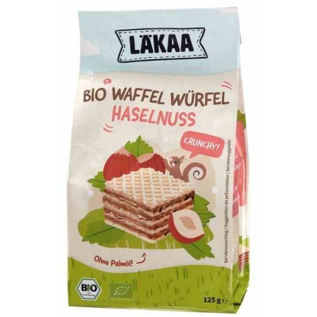 Wafelki z kremem orzechowym BIO 125 g