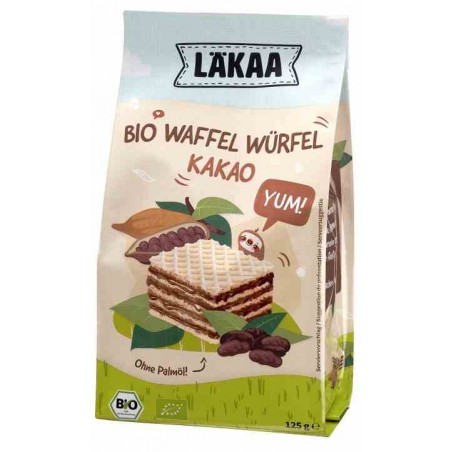 Wafelki z kremem kakaowym BIO 125 g