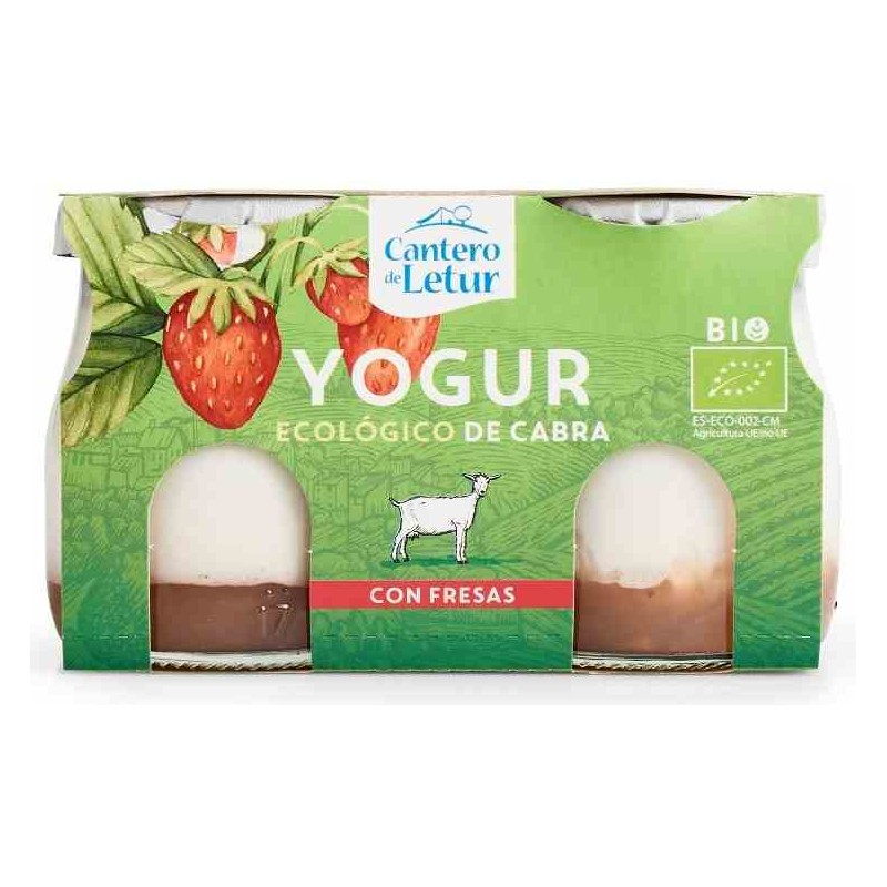 Jogurt kozi z truskawkami BIO 2x125 g